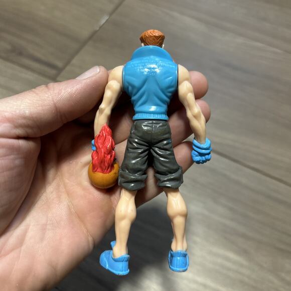 2000 Burger King Backstreet Boys BRIAN Flaming Basketball Figure Stan Lee Media - Picture 2 of 3